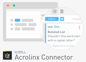 Scroll Acrolinx Connector - Acrolinx Gmbh #3355204