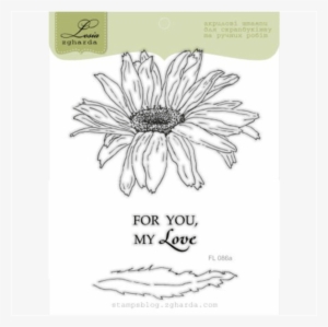 {fl086a} Stamp Set "chamomile Large" - Chamomile #3355744