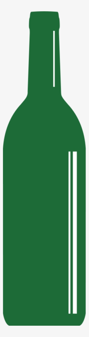 Wine Bottle Blue - Clip Art Wine Bottle #3356272