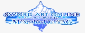 Resources Generator - Sword Art Online Memory Defrag Logo #3357169