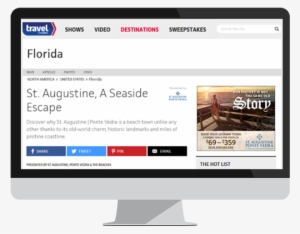 Desktop Page Example - Computer Monitor #3358010