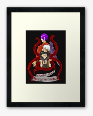 "kaneki Protection Squad" Framed Prints By Cute-neko - Picture Frame #3358032