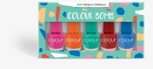 Colour By Tbn Nail Kit Colour Bomb - Chempro #3358287