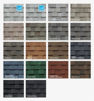 Certainteed Shingle Landmark Colors #3359114