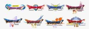 Something Interesting About The Dqi And Dqxi Logos - Dragon Quest All Logos #3360521