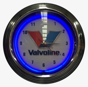 Valvoline Neon Clock - Cabin Air Filter Valvoline E1ac1025 #3361259
