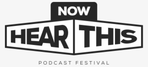 Secondaryhorz2c Nowhearthis Logo Withtag Blackwhite - Half Your Plate #3362486