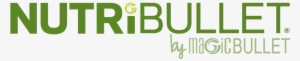 Nutribullet By Magicbullet Logo Partner Page - Nutribullet Deluxe 600 Series. #3363323