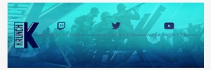 Krunch Banner Twitch Gaming Graphics Design Twitch - Graphic Design #3364019