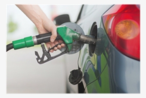 Man Pumping Gasoline Fuel In Car At Gas Station Poster - Alternative Fuel Cng For Delhi: Alternative Fuel #3364330
