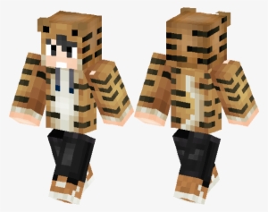 •kawaii Cat Boy• First Skin - Minecraft - Free Transparent Png Download 