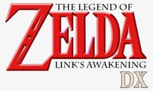 The Legend Of Zelda Link's Awakening Dx - Legend Of Zelda Title Png ...