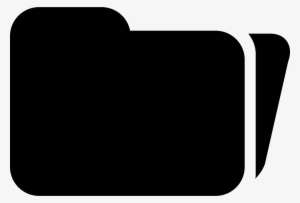 Open Black Folder Interface Symbol Comments #3366100