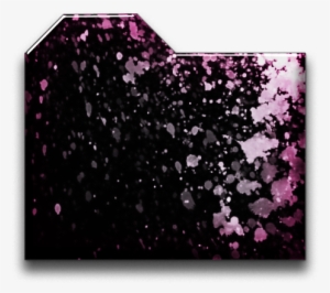 Black And Pink Folder Icons - Icon #3366226