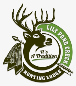 Lily Pond Creek Hunting Lodge Logo - Hunting Lodge Logo #3366346