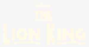 Lion King Logo Png The Lion King - Broadway Ads Lion King #3366373