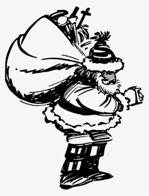 This Free Icons Png Design Of Sketch Santa #3366449