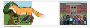 The Fox And The Crow - Cartoon #3366772