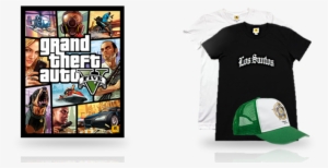 These New Additions Include A 22"x28" Poster Featuring - Grand Theft Auto V #3366911