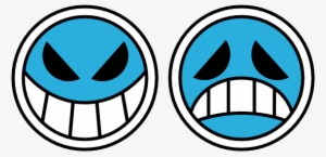 Portgas D Ace Smileys By Qbix0mat-d4aiics - Asce One Piece Logo #3366951
