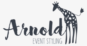 Arnold Event Styling Logo Final Png - 24 Round Wedding Sticker Label, Mint #3367063
