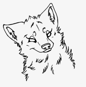 Drawn Pixel Art Wolf - Drawing #3367330