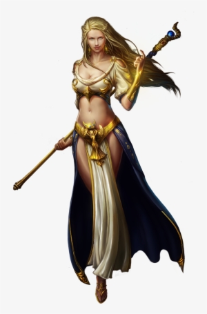 Woman Warrior Png Pic - D&d Female Human Sorcerer #3367424