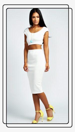 Boohoo White Co Ord Set - Boohoo.com #3367935
