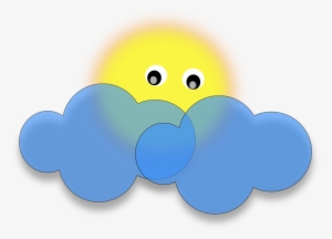Sun In Clouds Clipart #3368075