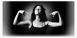 Are You Ready To Become A Badass Soul-seeking Warrior - Black And White Strong Arm Woman #3368124