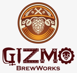 Gizmo Circle Text Outside Color - Hop Gear Black Square Car Magnet 3" X 3" #3368349