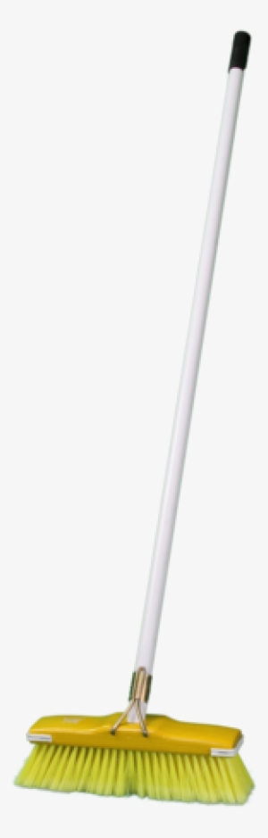 Academy Household Broom Colour Bristles Plastic Handle - Brooms Plastic Png #3368620