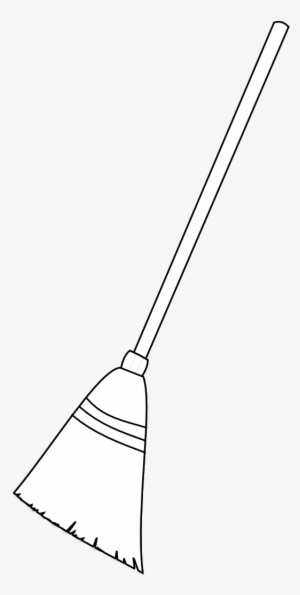 Broom - Broom With Black Background #3368826