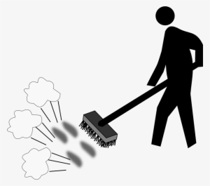 Broom, Clean, Cleaning, Dust, Pedestrian, Sweeping - Swachh Bharat Par Vigyapan #3368905