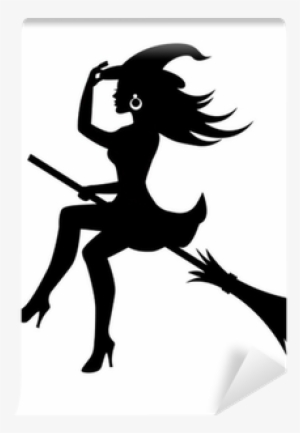 Witch On Broomstick #3368924