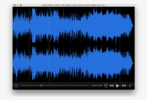 Being Able To View Audio Waveforms For Quicktime Videos - Quicktime Waveform #3369601