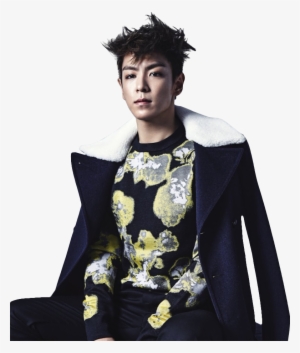 Bigbang Top Seunghyun Kpop Png Sticker 90rainy - Big Bang Top Dazed #3369606