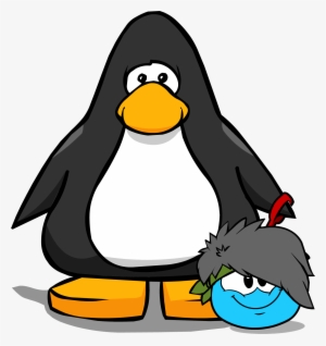 Puffle Hats The Big Bang Id 63 Player Card - Penguin With Hard Hat #3369657