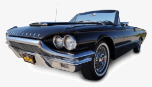 1964 Thunderbird Roa - Thunderbird Blue Car Transparent Background #3369946