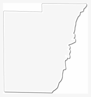 A Map Of Calhoun With An Outer Shadow Around The Map - Map #3370039