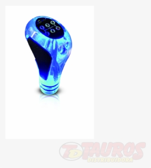 Td - Manopla Bola De Câmbio Sport Line Azul E Preta Autopoli #3370509