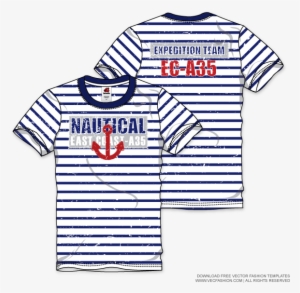 Mens Nautical Round Neck T Shirt Vector Template - T-shirt #3370561 Mens Nautical Round Neck T Shirt Vector Template - T-shirt #3370561