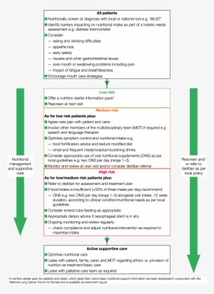 Bapen Lung Cancer Nutritional Care Guideline - Lung Cancer #3370750