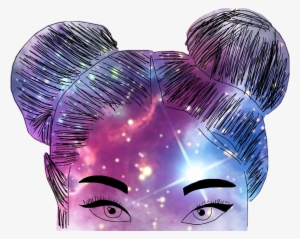 Galaxy Girl - Roblox - Galaxy Girl Hair Roblox - Free Transparent PNG