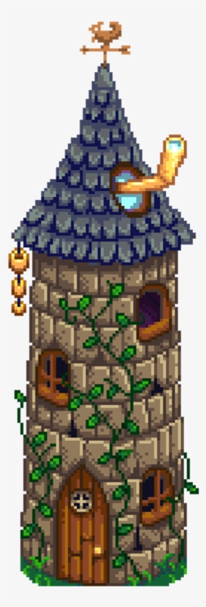 Castle Tower Fantasyart Fantasy Fairytale Fairytail - Stardew Valley Transparent Gif #3371493