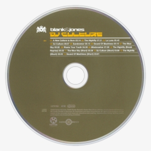 Blank & Jones Dj Culture Cd Disc Image #3371549