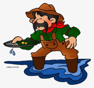 Compare & Contrast - California Gold Rush Clipart #3371665