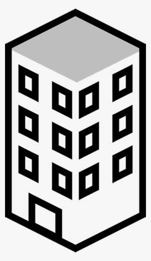 Black And White Construction Clipart 3 By Christopher - Office Building Clip Art #3372076