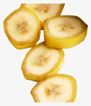 Sliced Banana With Transparent Background #3372553