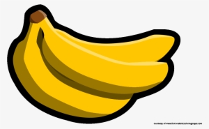 Banana Clipart Purple - Pisang Clipart #3372584